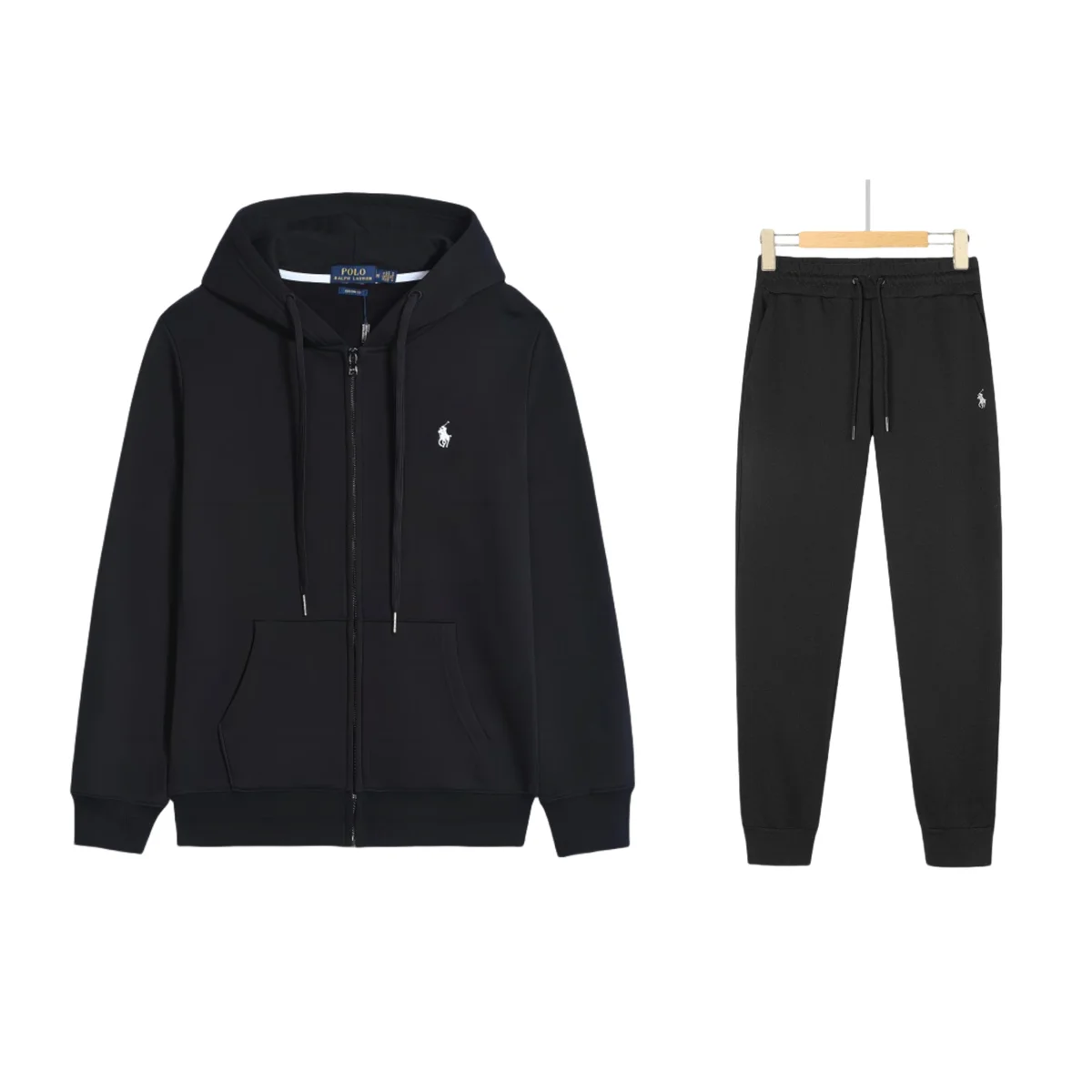 Polo Ralph Lauren Big Pony Black Tracksuit Set