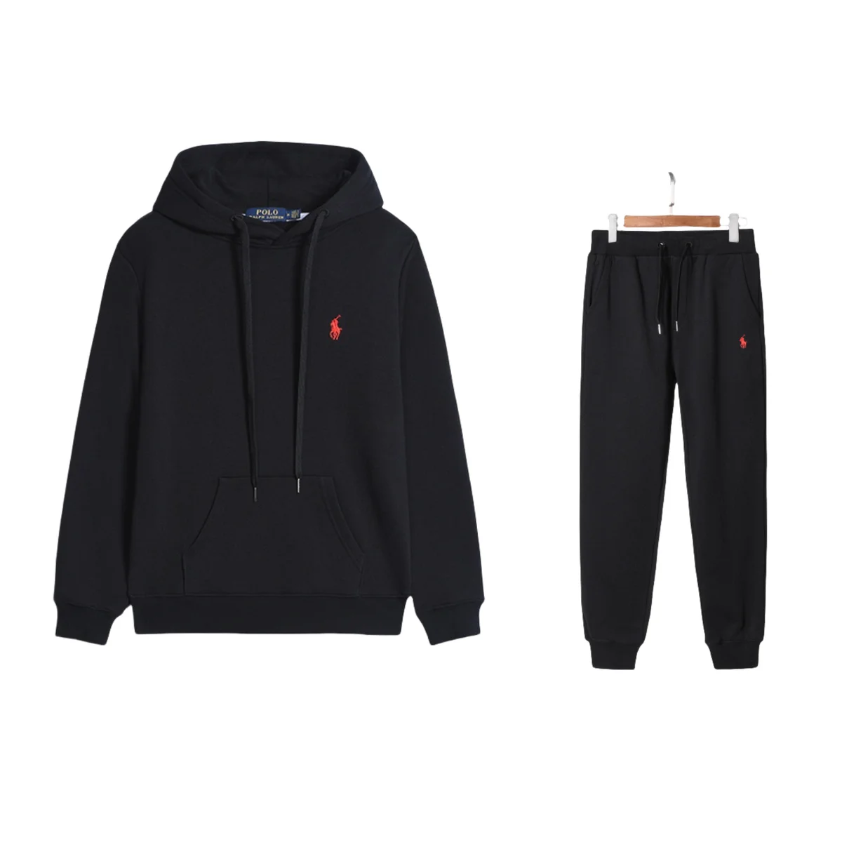 Polo Ralph Lauren Black Pony Tracksuit