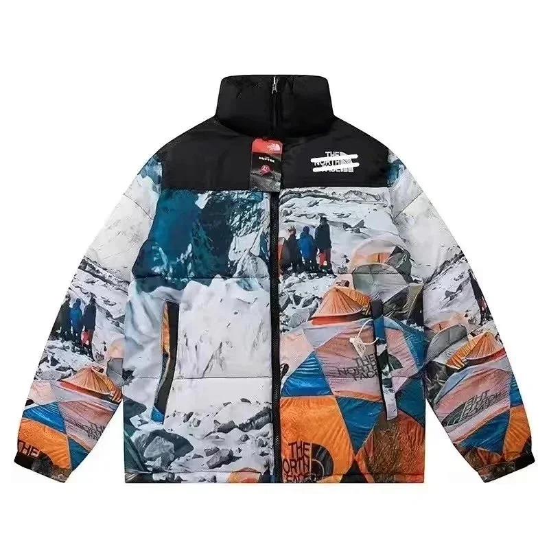 The North Face Nuptse Expedition Print Parka