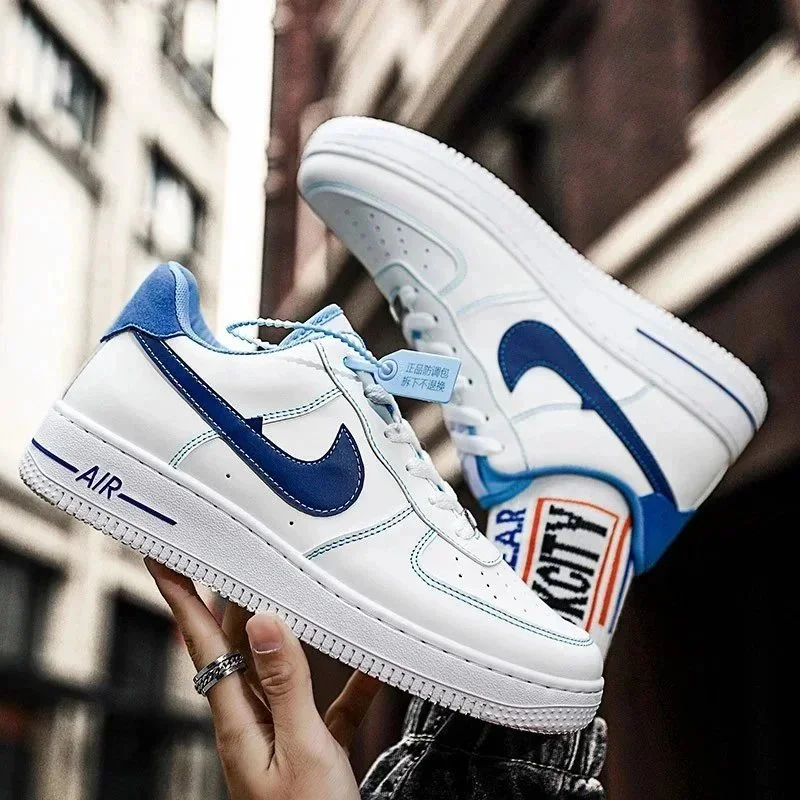 Nike Air Force 1 Sail/University Blue Sneakers