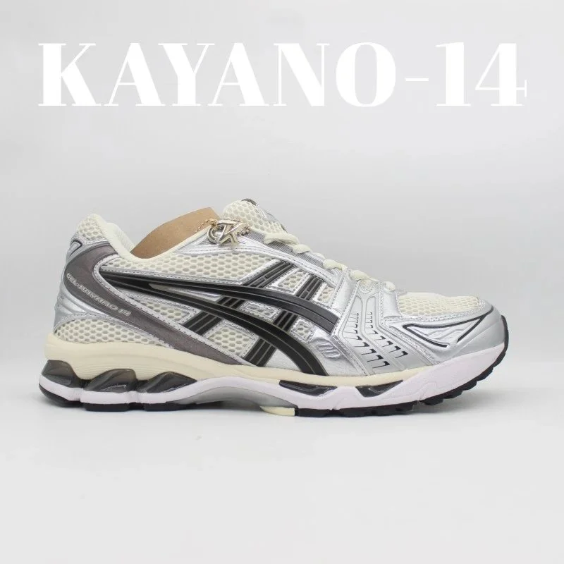 ASICS Gel-Kayano 14 Silver/Black Sneakers
