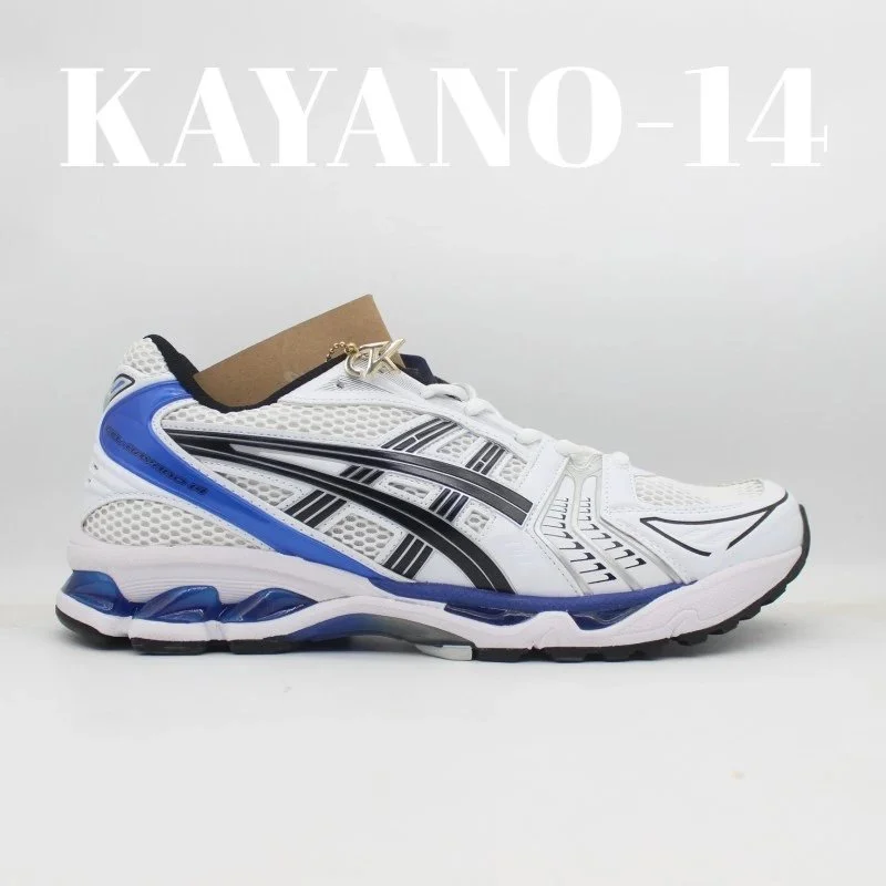 ASICS Gel-Kayano 14 White/Blue Sneakers