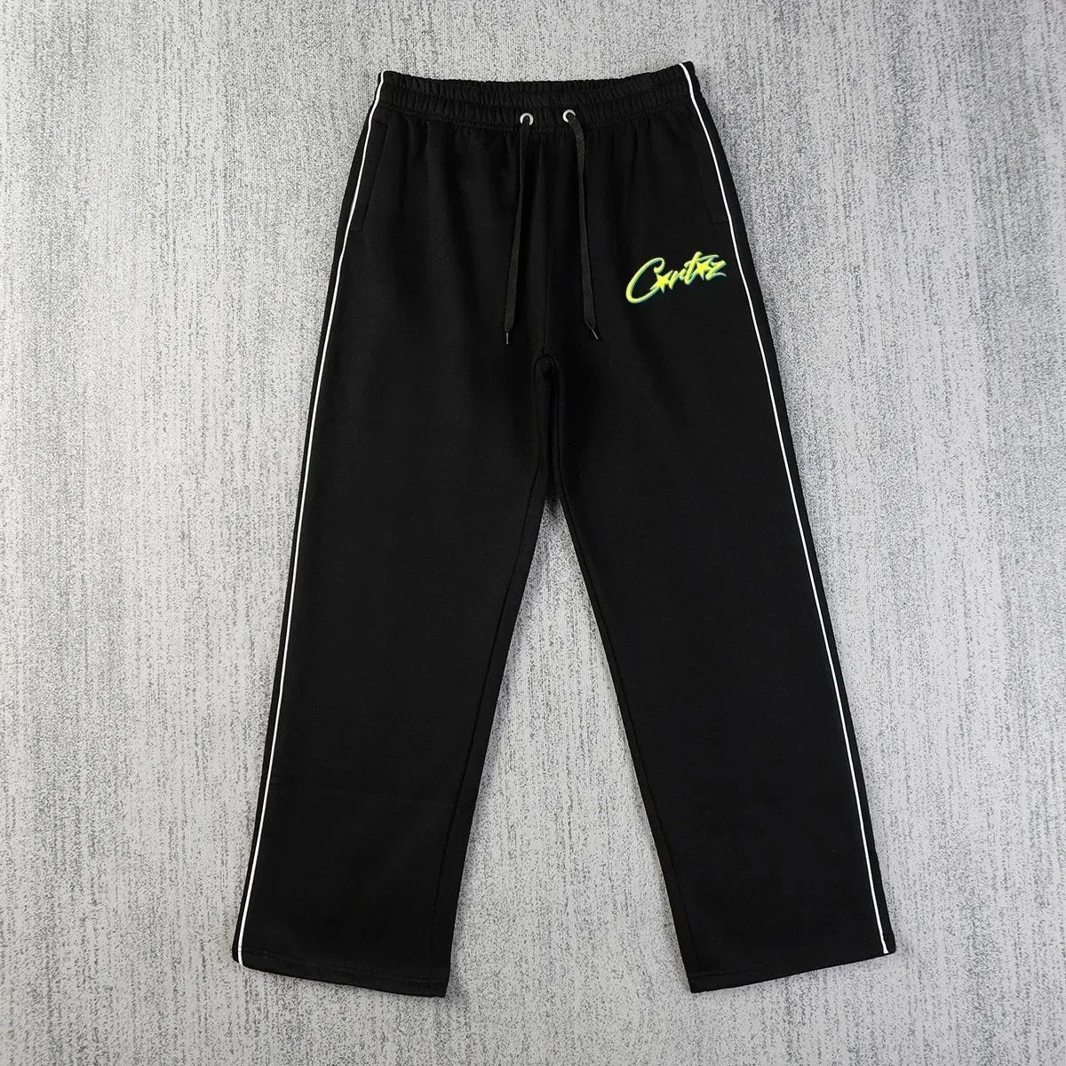 Black Cyberpunk 'Cortez' Sweatpants
