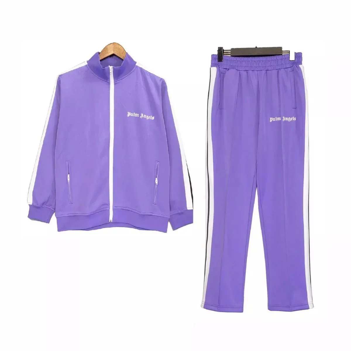 Palm Angels Track Purple '7紫色005' Co-ord Set