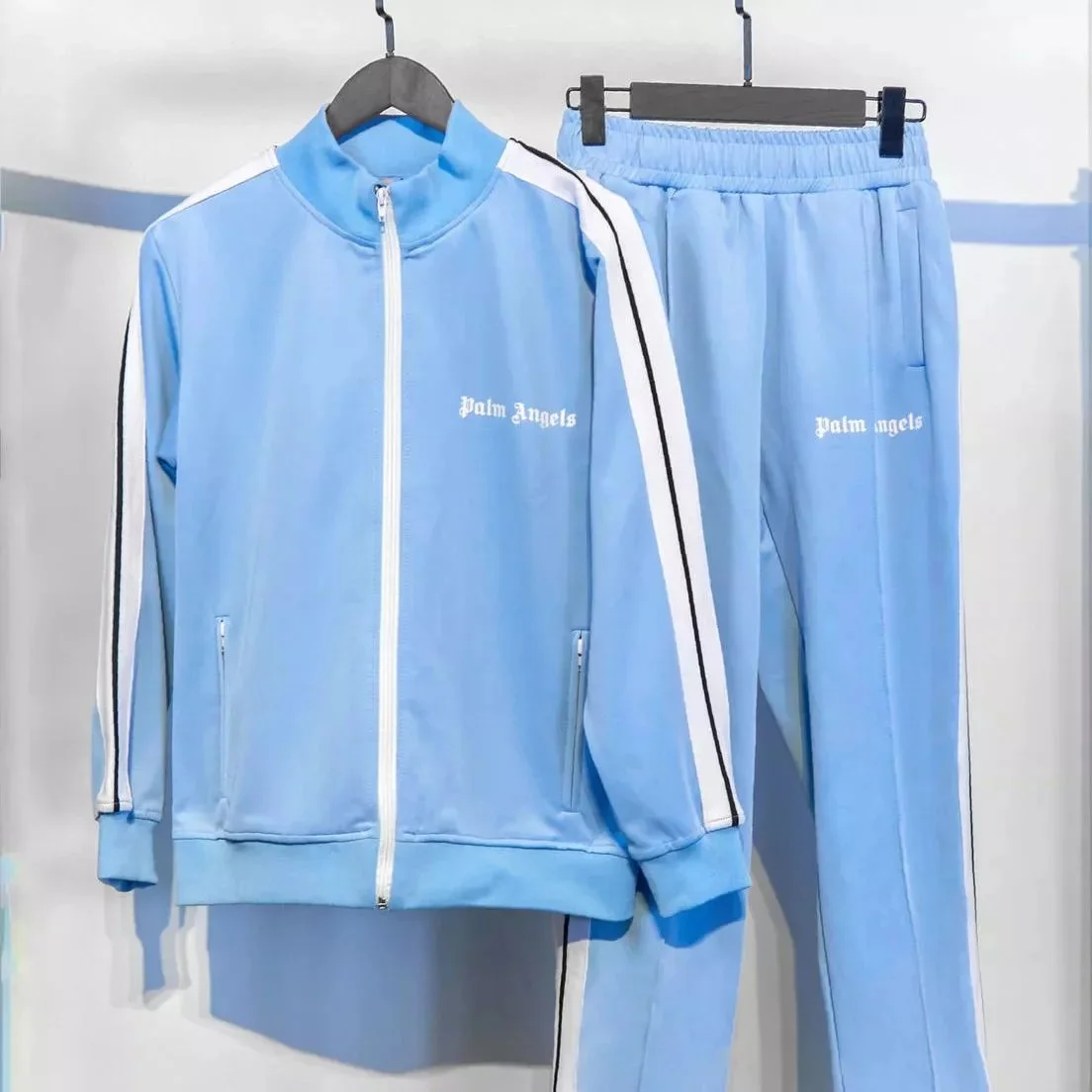 Palm Angels Track Set Sky Blue '8蓝色005' Tracksuit