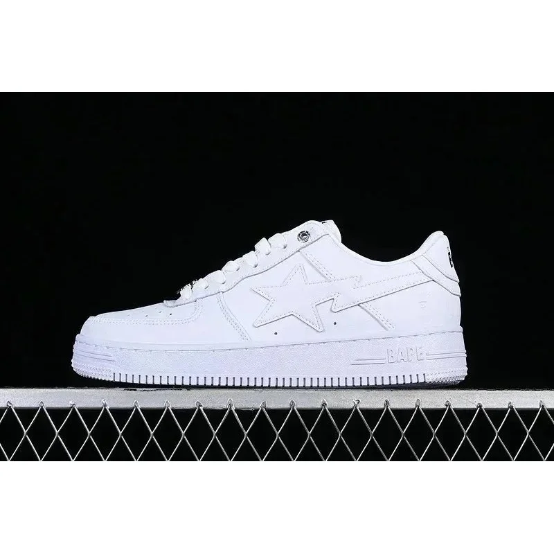 A Bathing Ape BAPE STA White Sneakers
