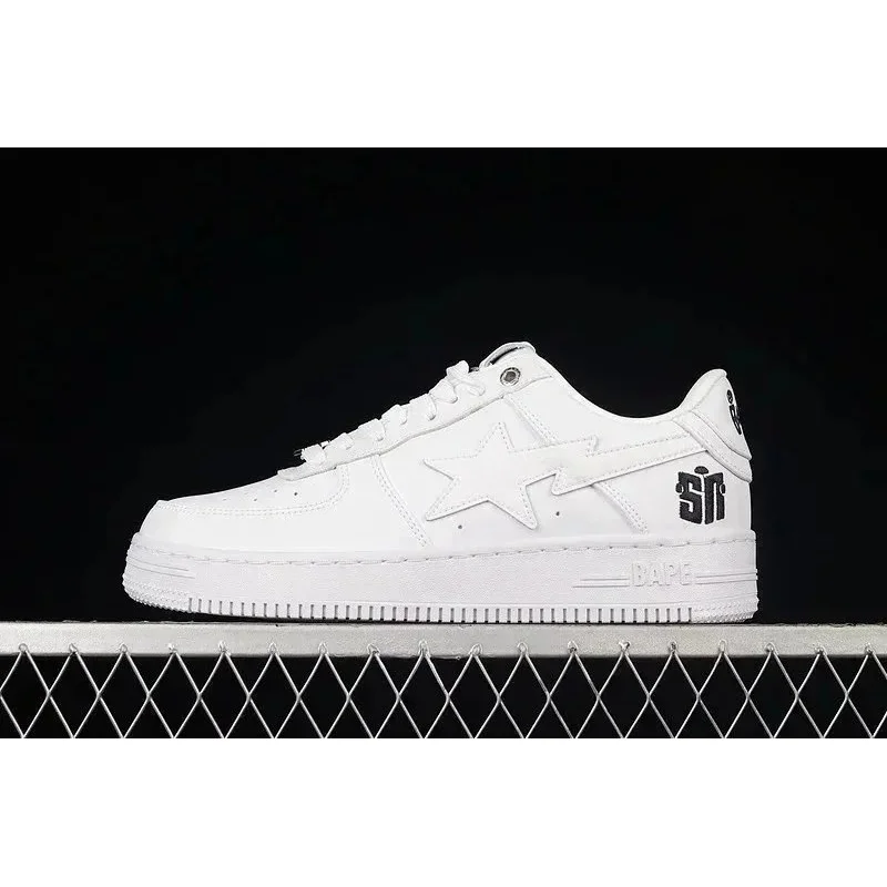 A Bathing Ape BAPE STA White Star Sneakers