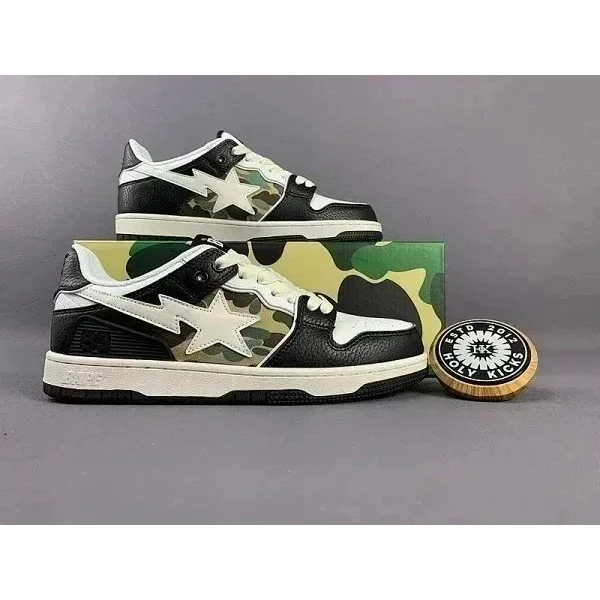 A Bathing Ape BAPE STA ABC Camo Low Sneakers