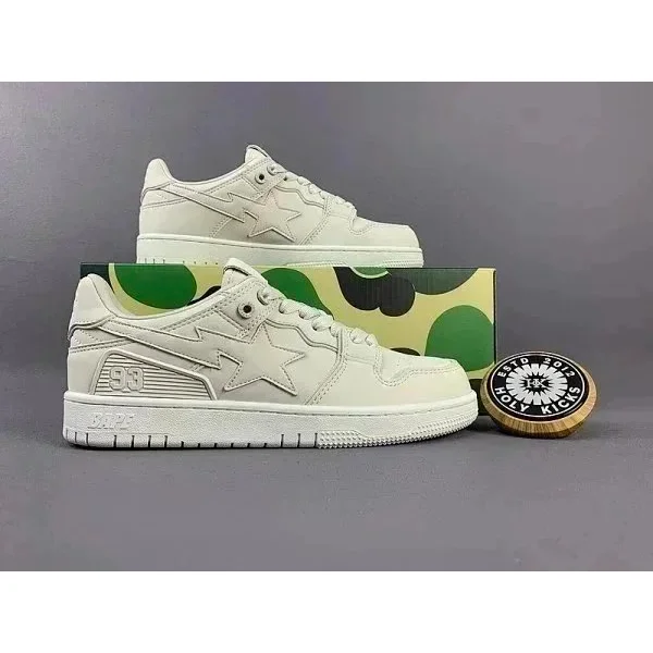 A Bathing Ape BAPE STA ABC Camo White Sneakers