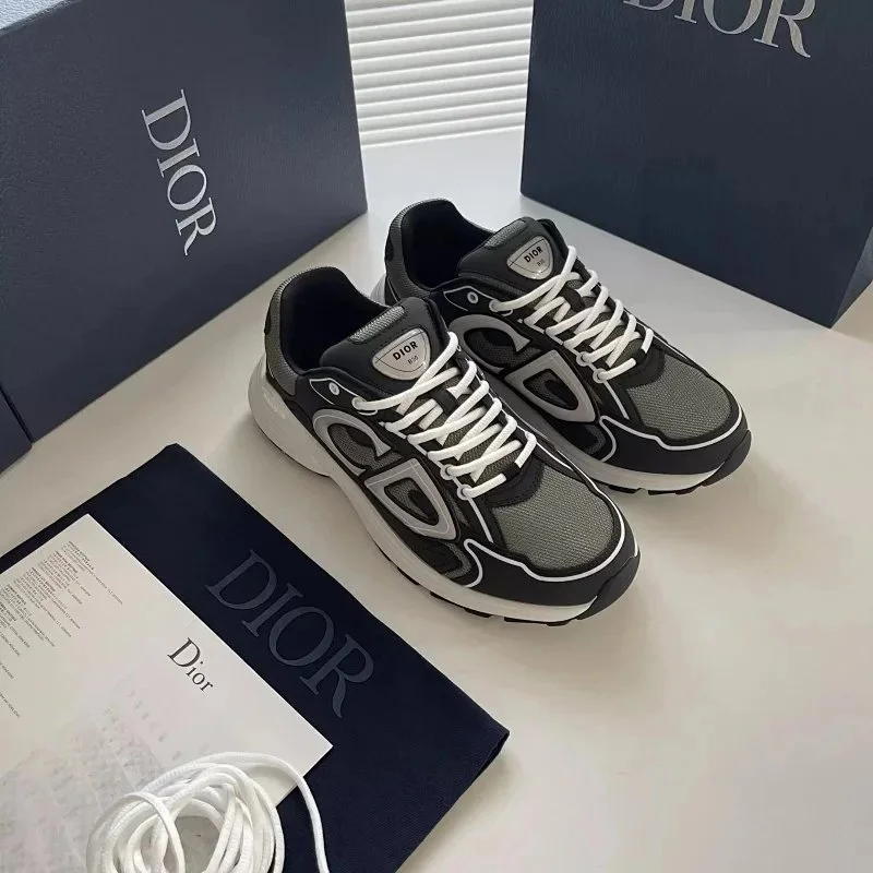 Dior Lady Dior CD Sneakers Black/White