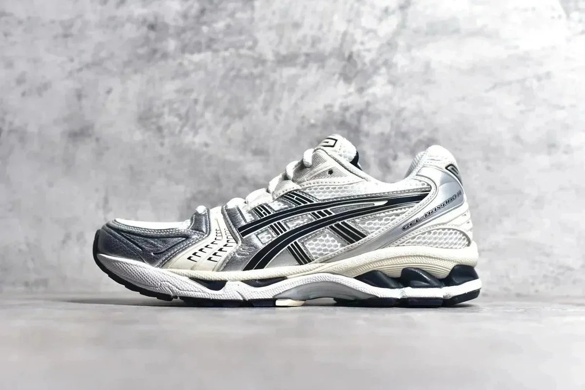 ASICS Gel-Kayano 14 White/Silver Sneakers