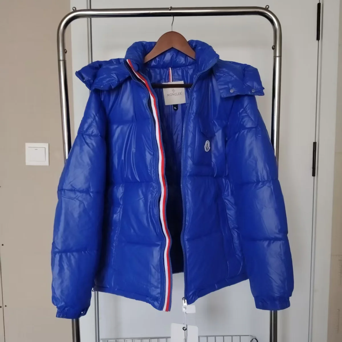 Moncler Blue Puffer Jacket