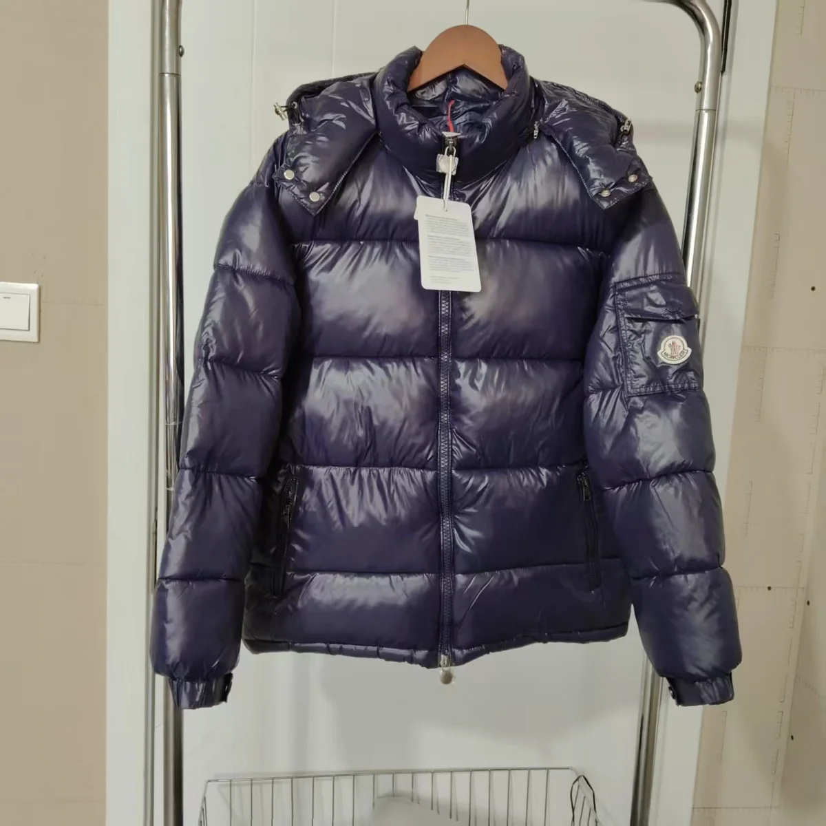 Moncler Maya Navy Blue Parka
