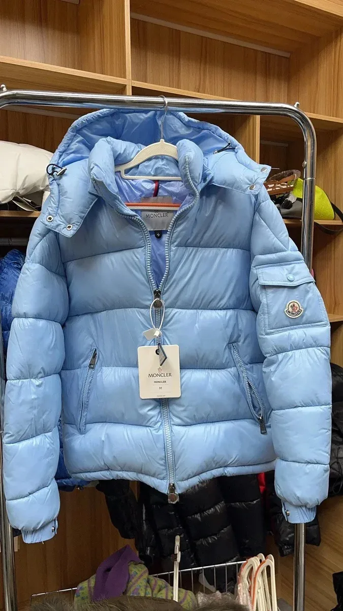 Moncler North Carolina Blue Parka