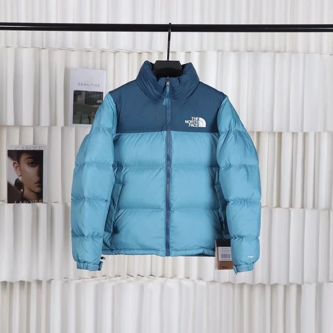The North Face Nuptse Blue Down Jacket