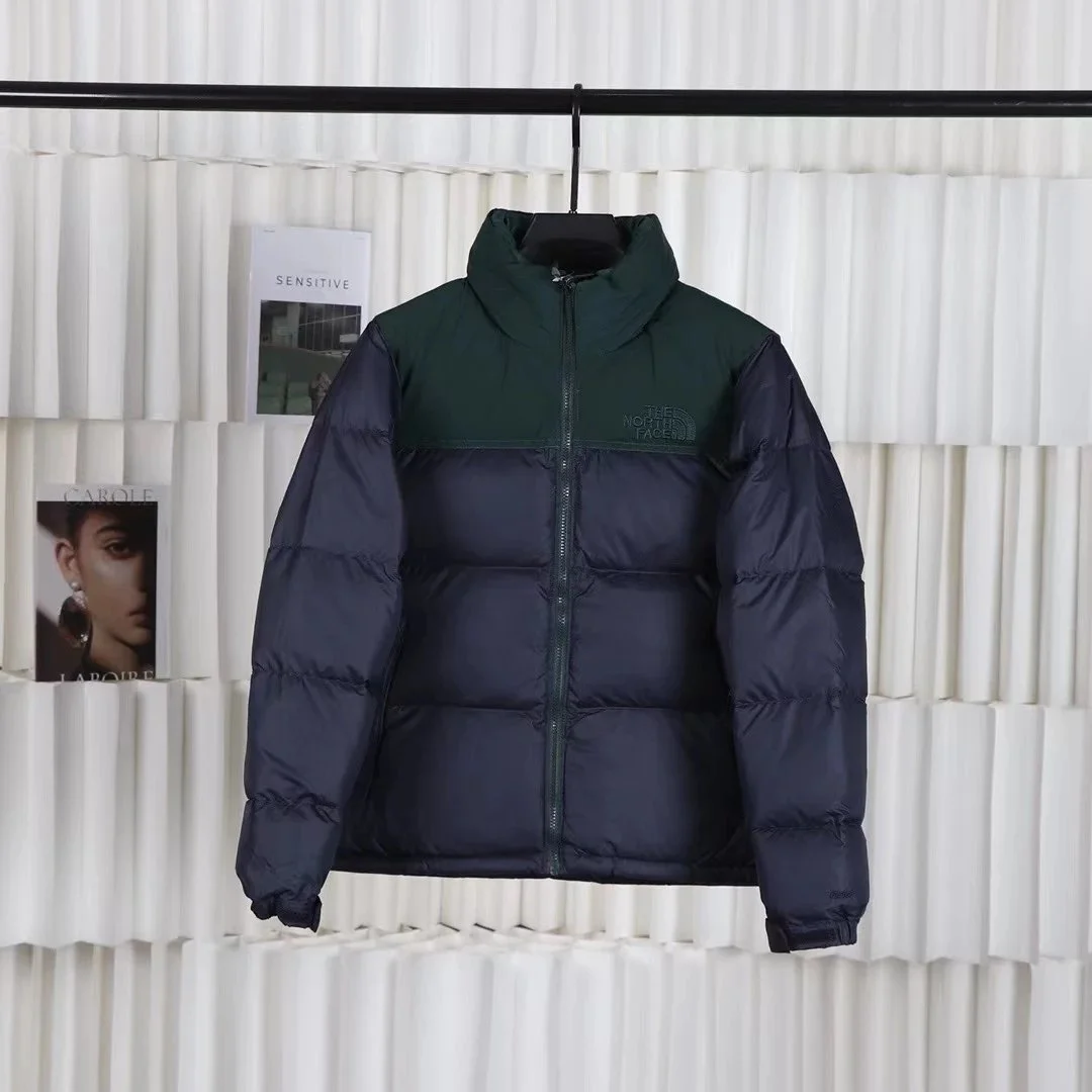 The North Face Nuptse Dark Green/Blue Parka