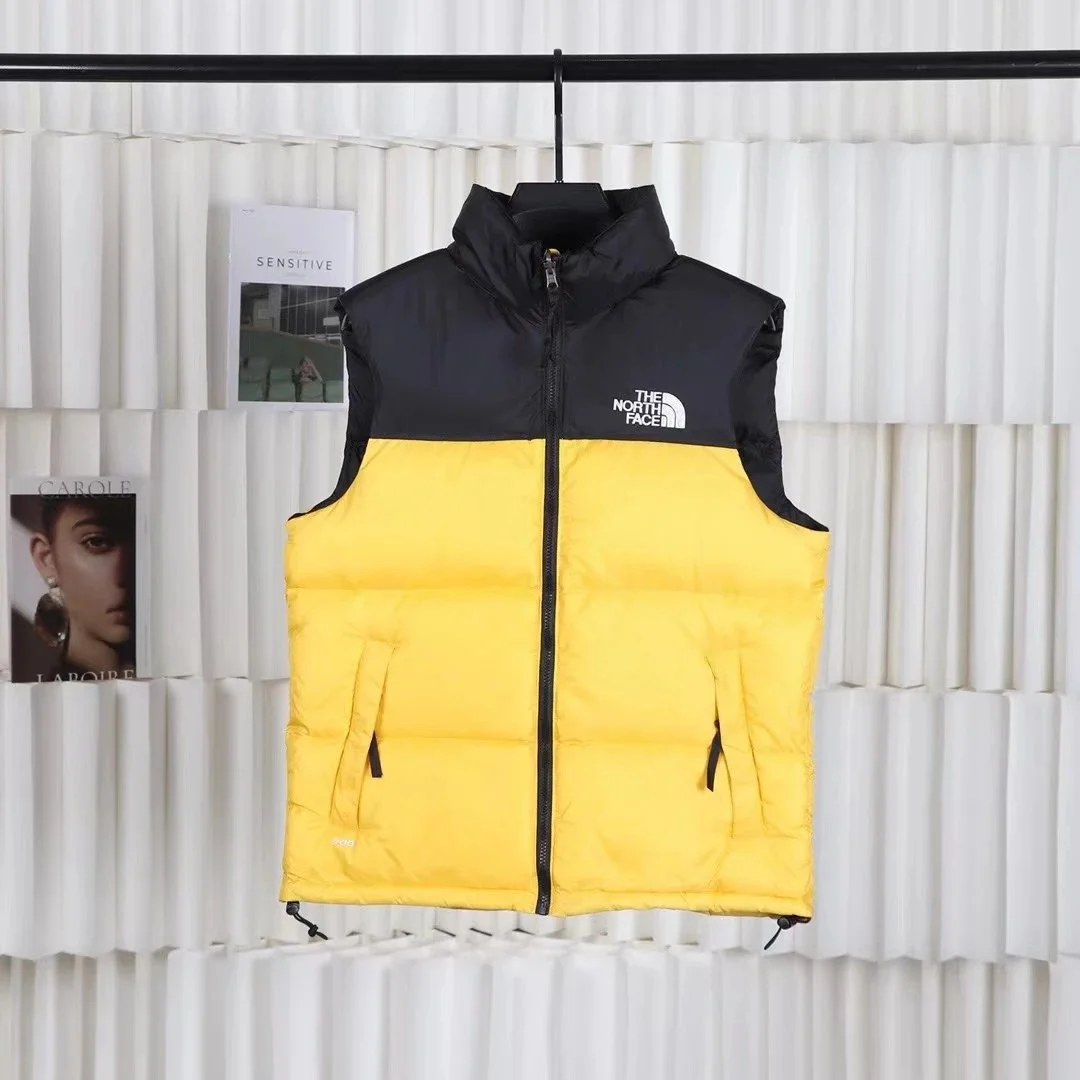 The North Face 1994 Nuptse Yellow Black Vest