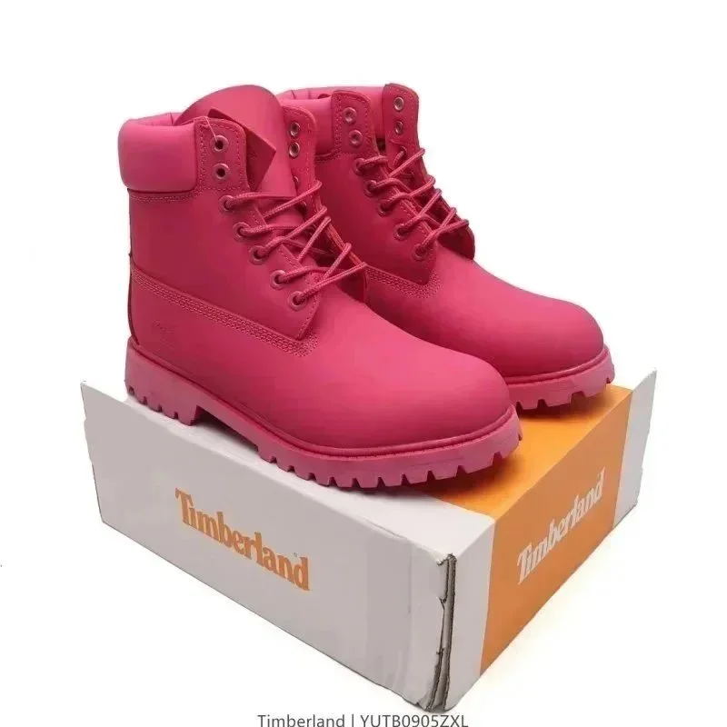 Timberland 6-Inch Premium Pink Boots