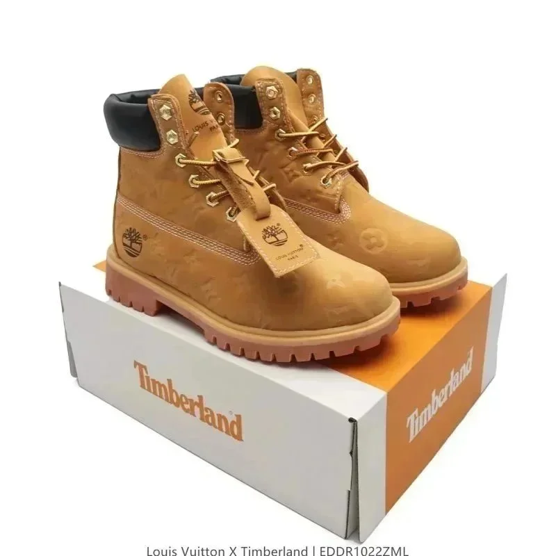 Louis Vuitton Louis Vuitton Tabi Louis Vuitton X Timberland Wheat Boots Brown
