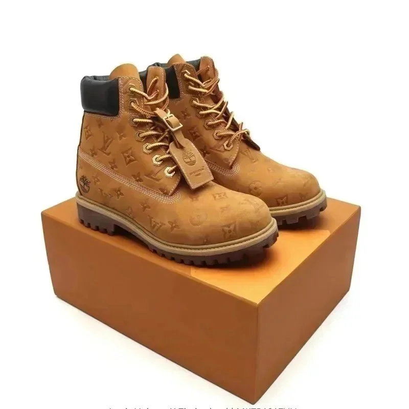 Louis Vuitton Tabi Monogram Leather Boots