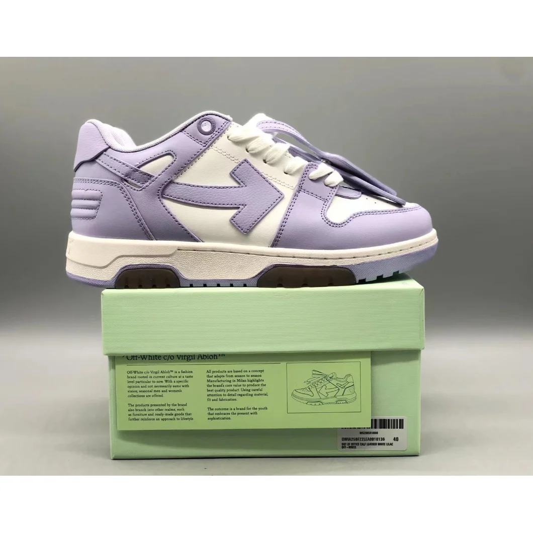 Off-White OW100 C/O Virgil Abloh Lilac Sneakers