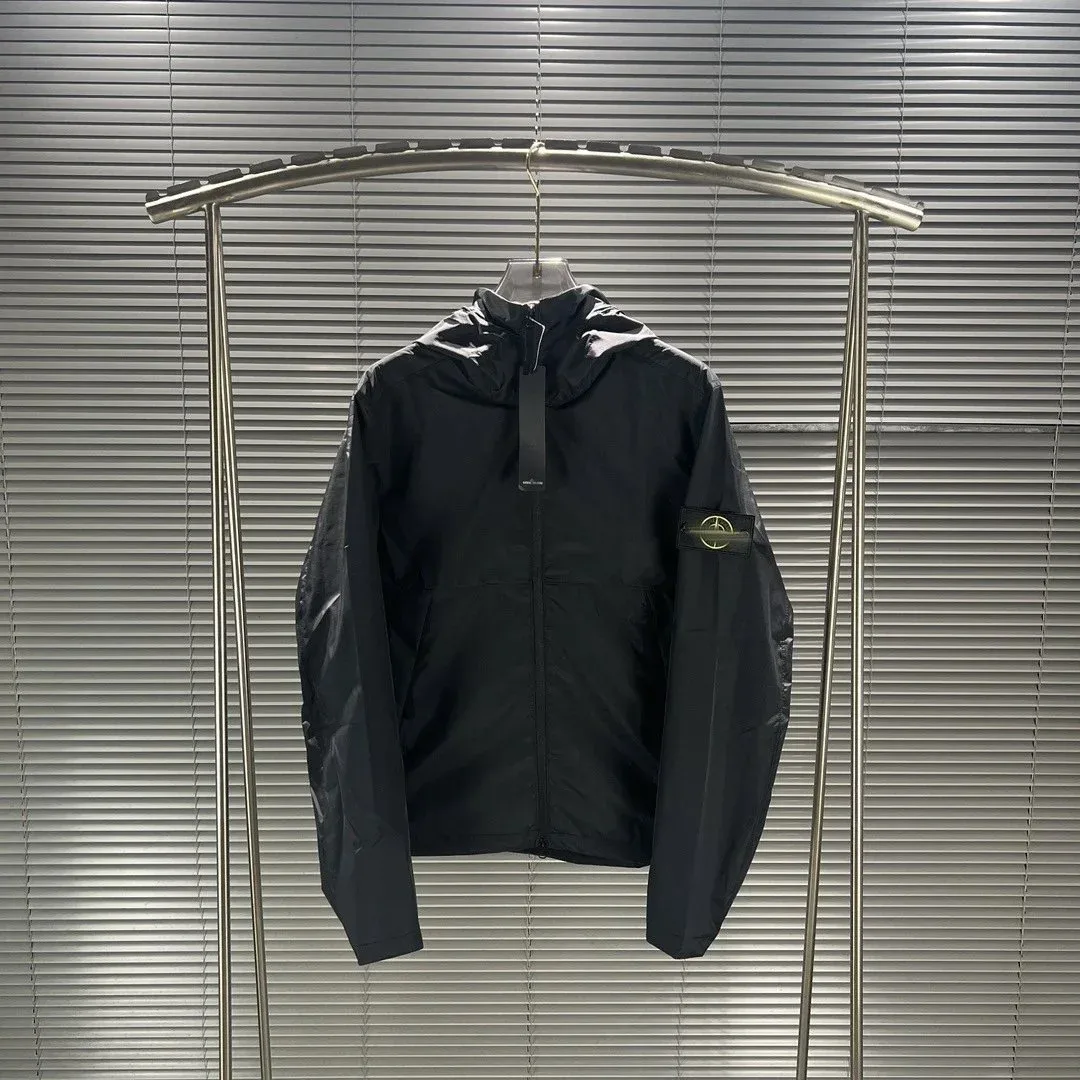 Stone Island 68-15 Black Waterproof Jacket