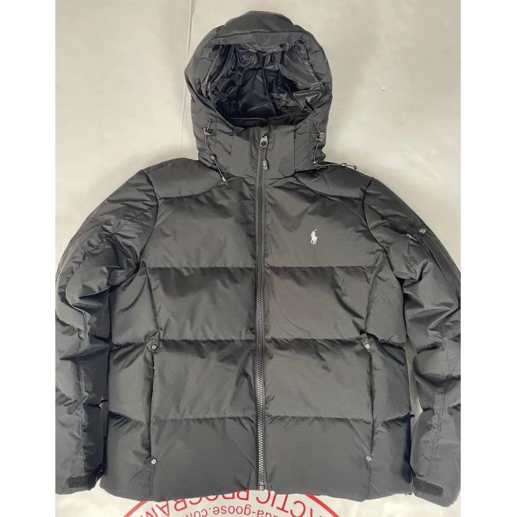Polo Ralph Lauren Down Jacket Black Parka