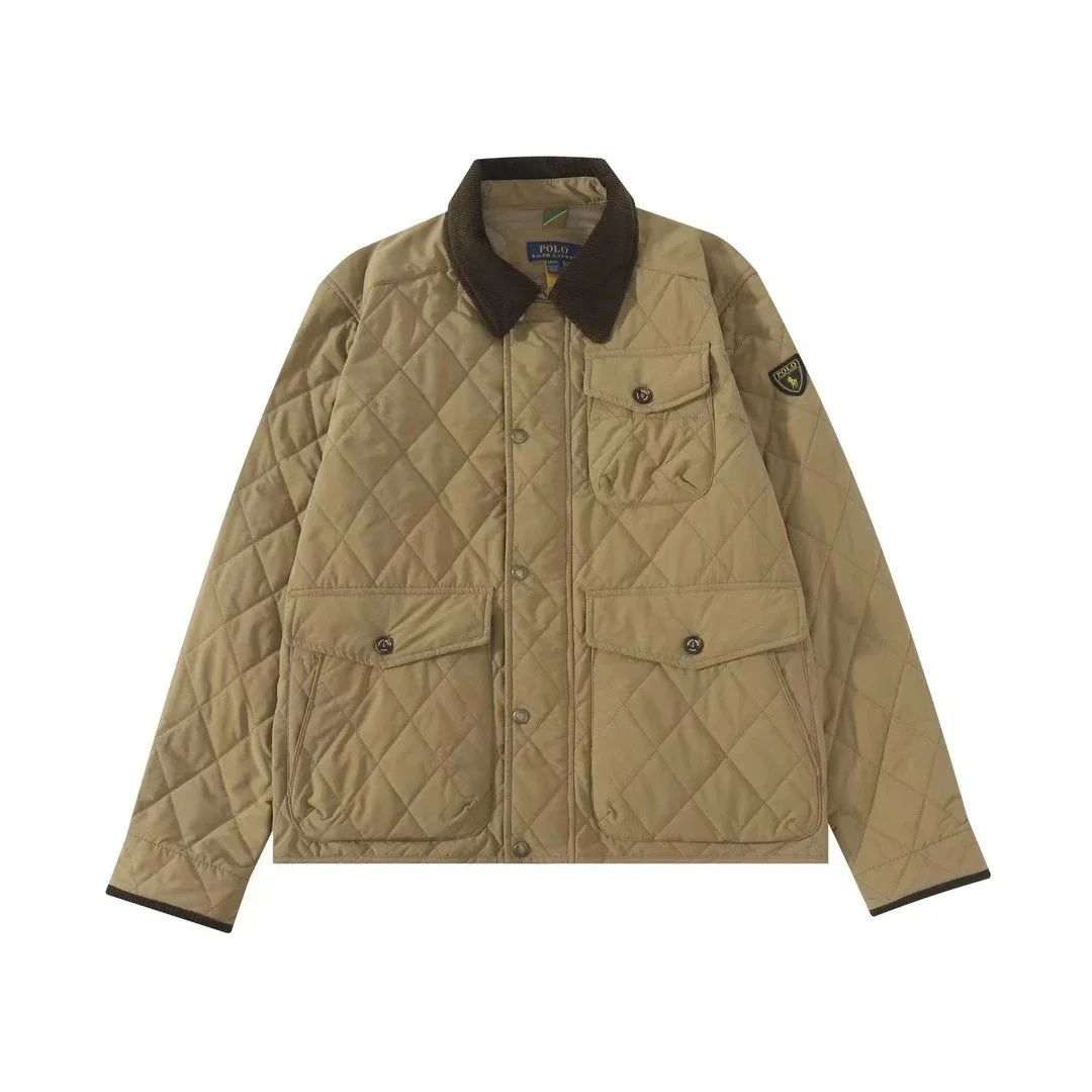 Polo Ralph Lauren Diamond Quilted Jacket Khaki