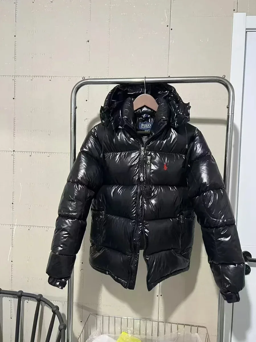Polo Ralph Lauren Quilted Jacket Black Parka