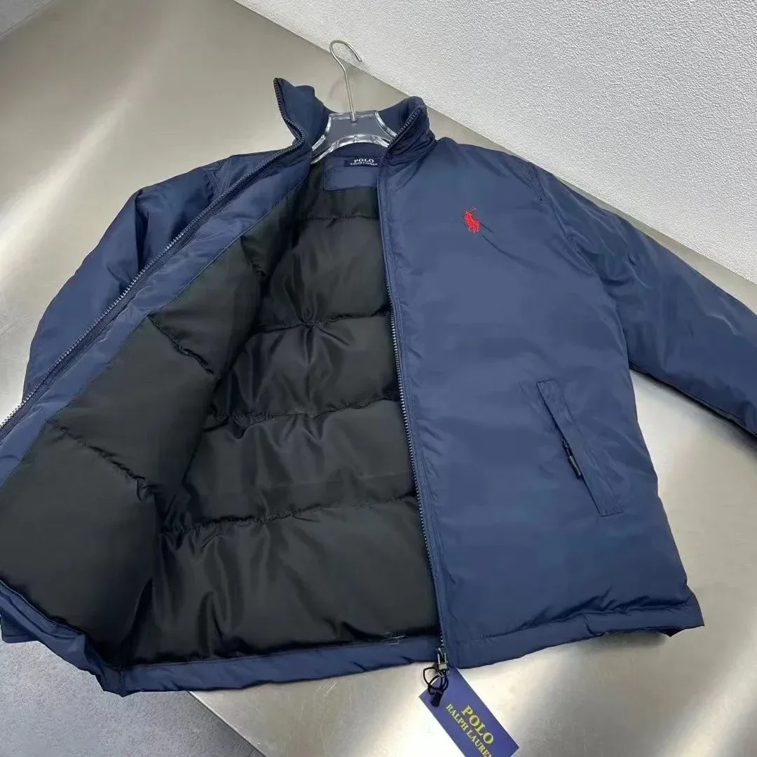 Polo Ralph Lauren Navy Red Pony Parka