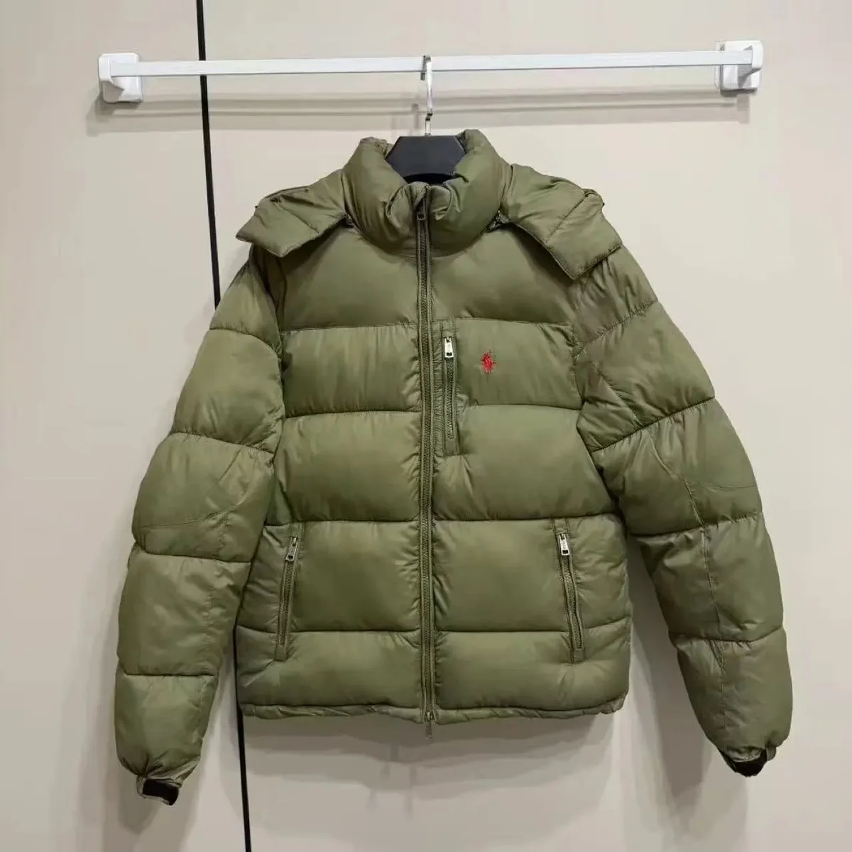 Polo Ralph Lauren Olive Green Puffer Jacket