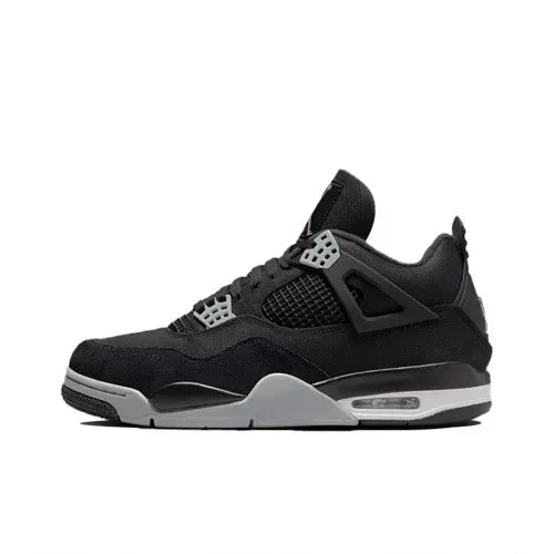 Nike Air Jordan 4 Black Cement Sneakers
