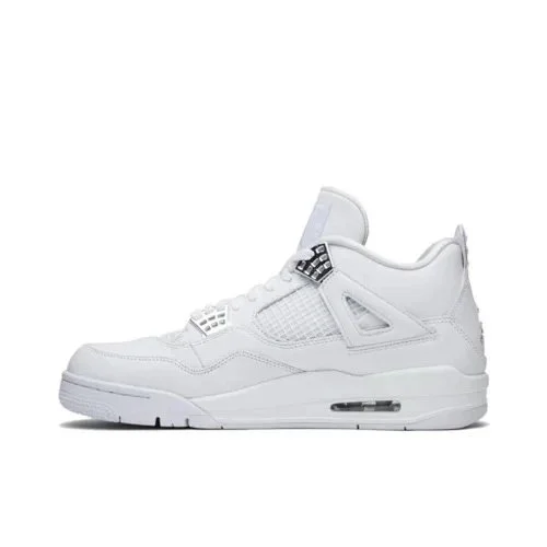 Nike Air Jordan 4 White Basketball Sneakers