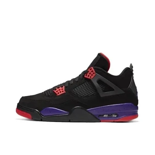 Nike Air Jordan 4 Black/Crimson/University Red Sneakers