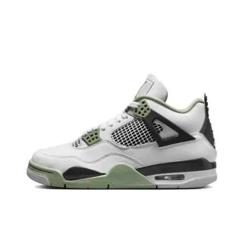 Nike Air Jordan 4 Sail/University Red Sneakers