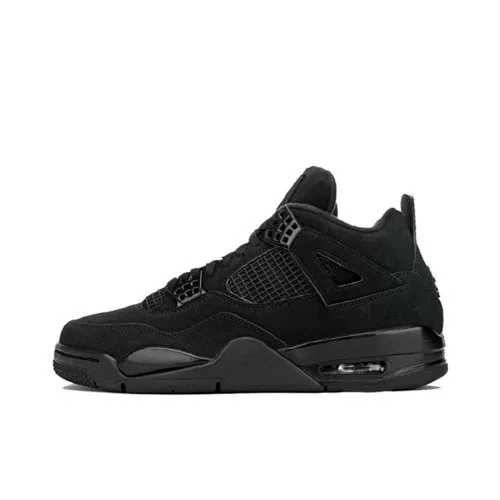 Nike Air Jordan 4 Triple Black Sneakers