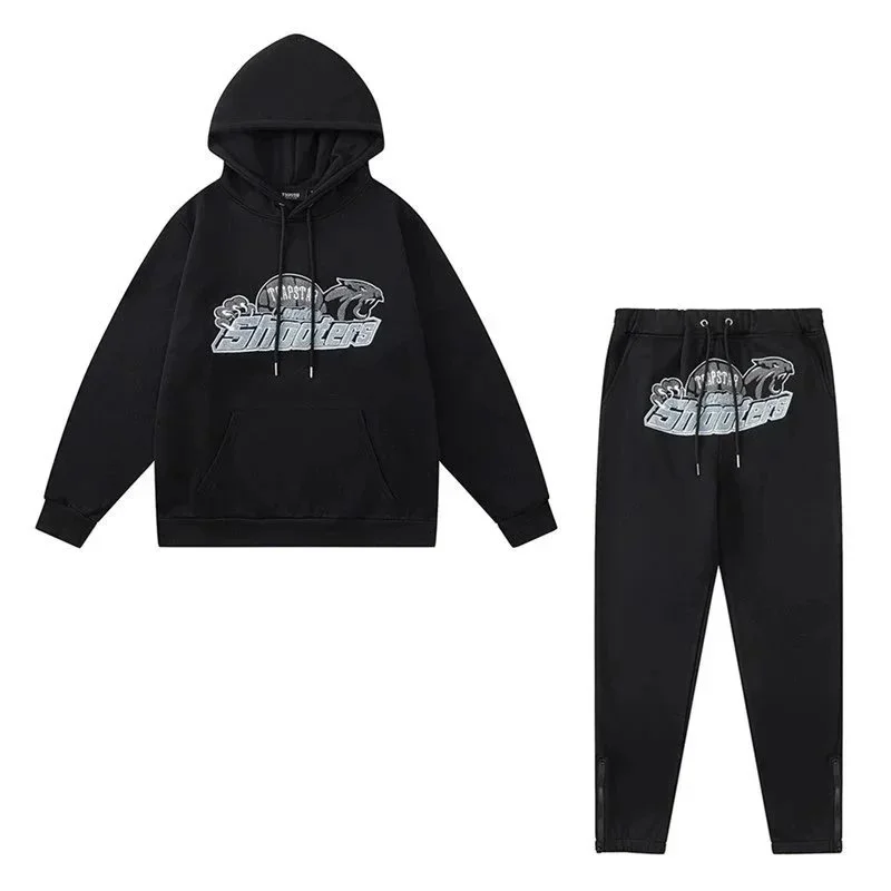 Trapstar Shooters Black Tracksuit Set