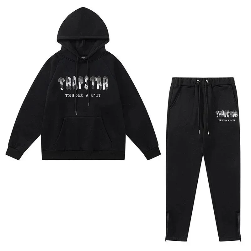 Trapstar Black 'It's a Secret' Tracksuit Set