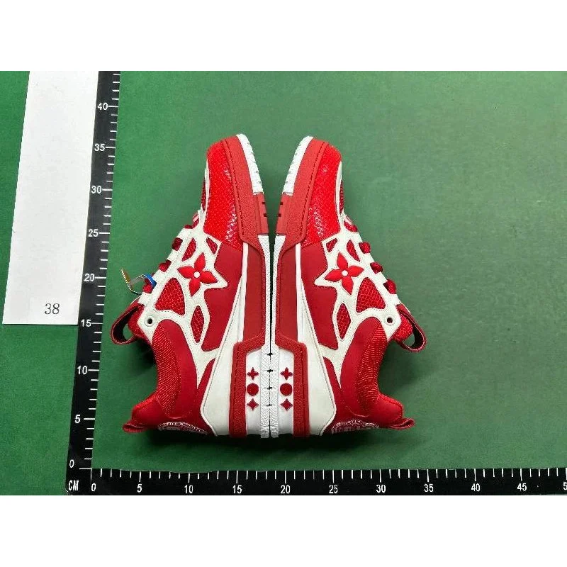 Louis Vuitton LV Trainer Red/White Sneakers