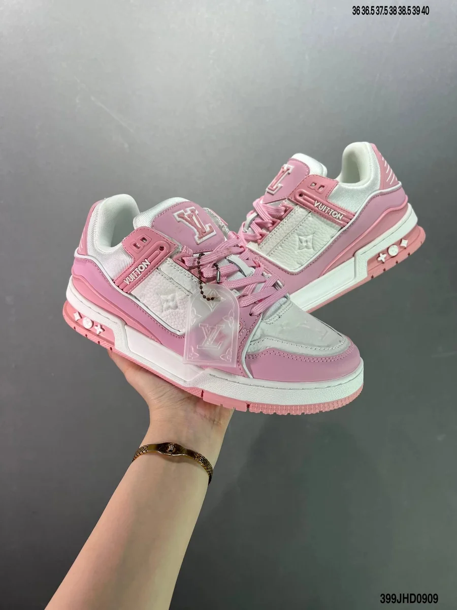 Louis Vuitton Tabi Pink White Sneakers