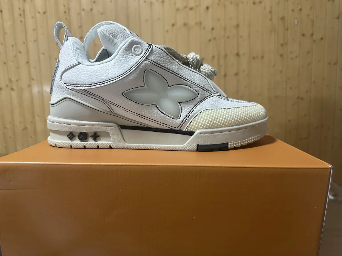 Louis Vuitton LV Trainer White Sneakers