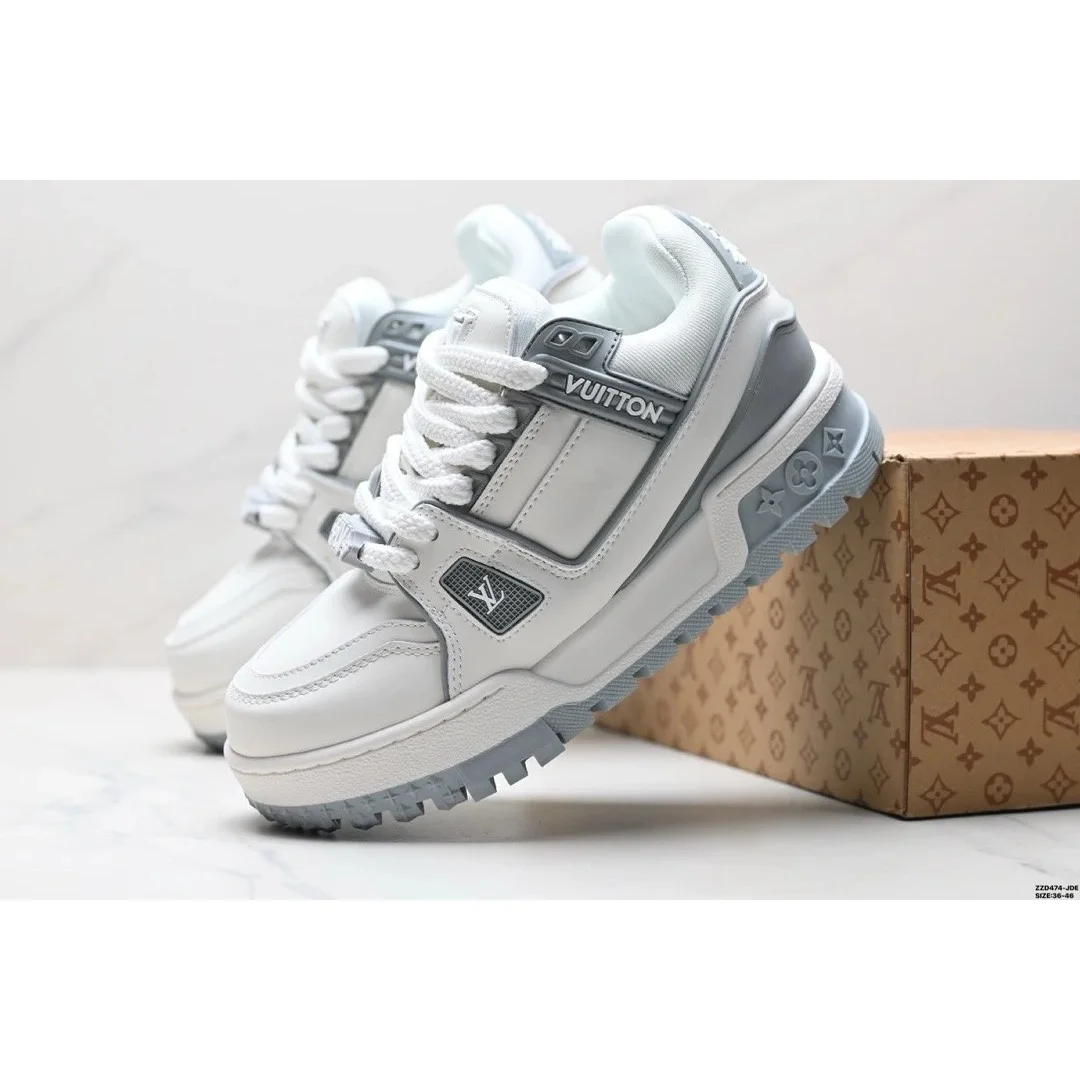 Louis Vuitton LV Trainer White/Grey Sneakers