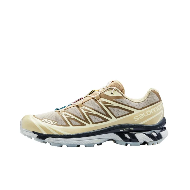 Salomon XT-6杏色运动鞋