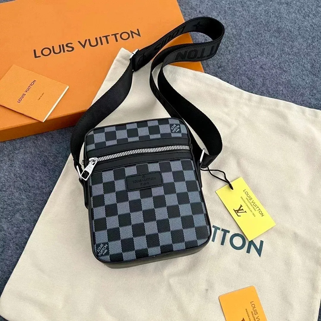 Louis Vuitton Damier Checkered Crossbody Bag