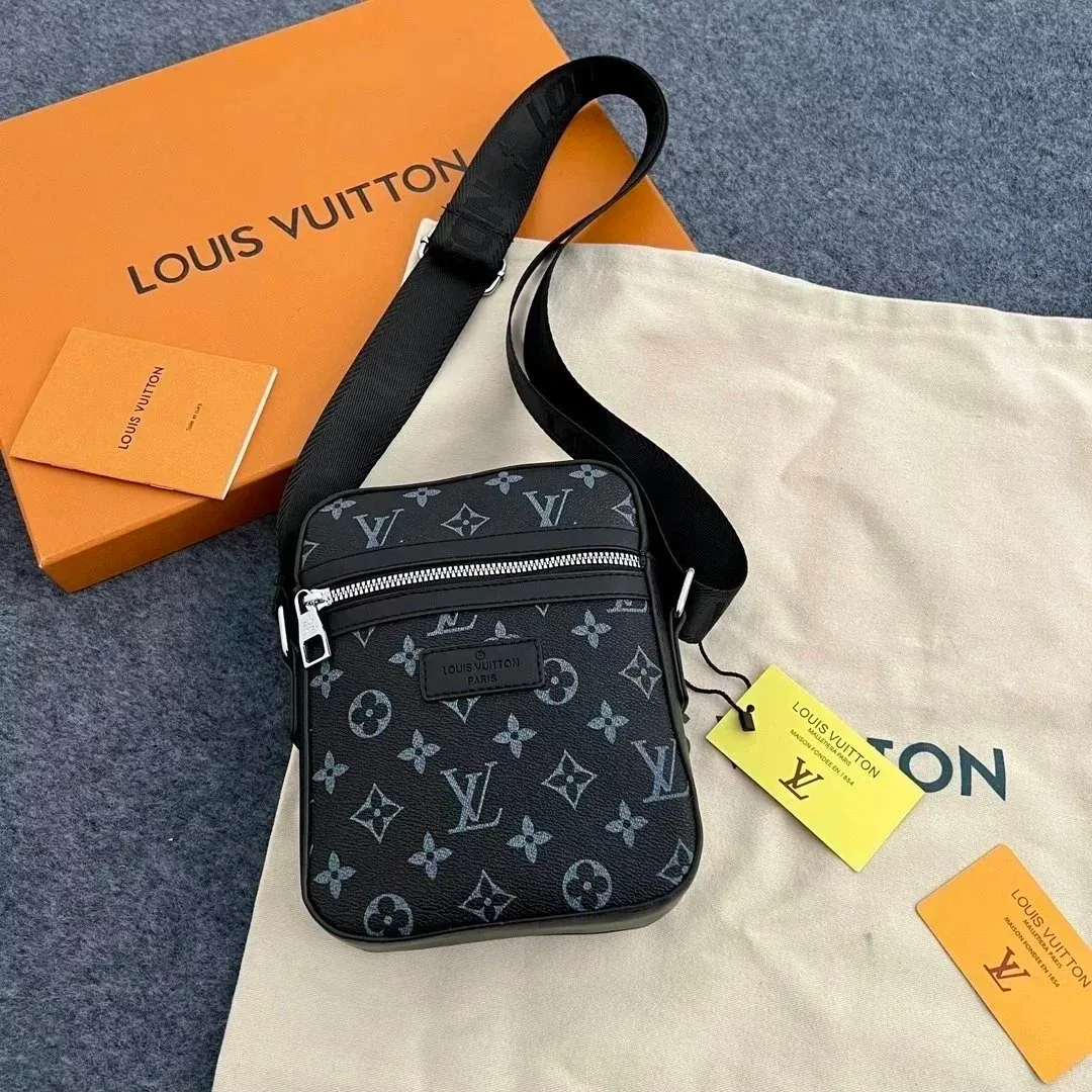Louis Vuitton Louis Vuitton Tabi Monogram Crossbody Bag Black Black