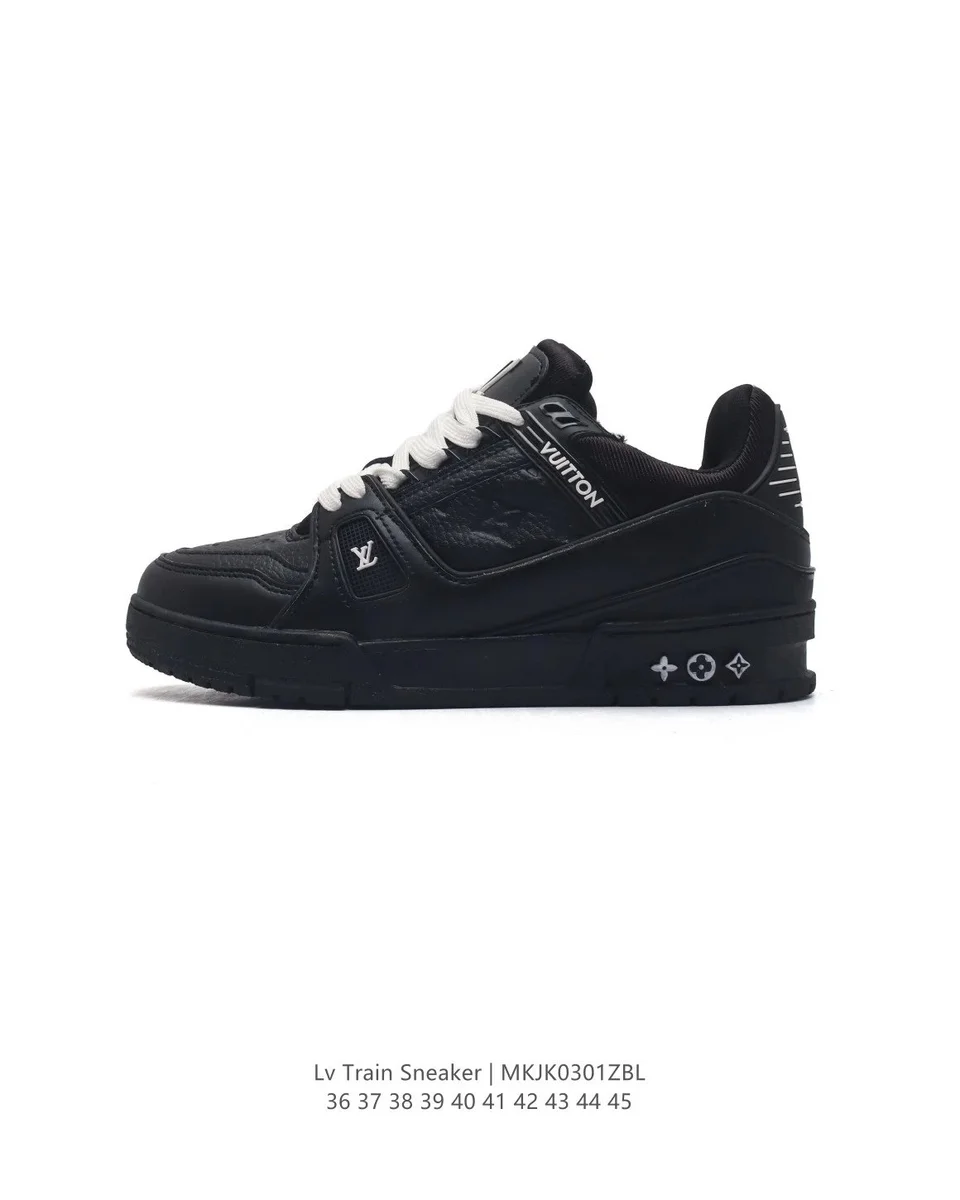 Louis Vuitton LV Trainer Lv Train Sneaker Black