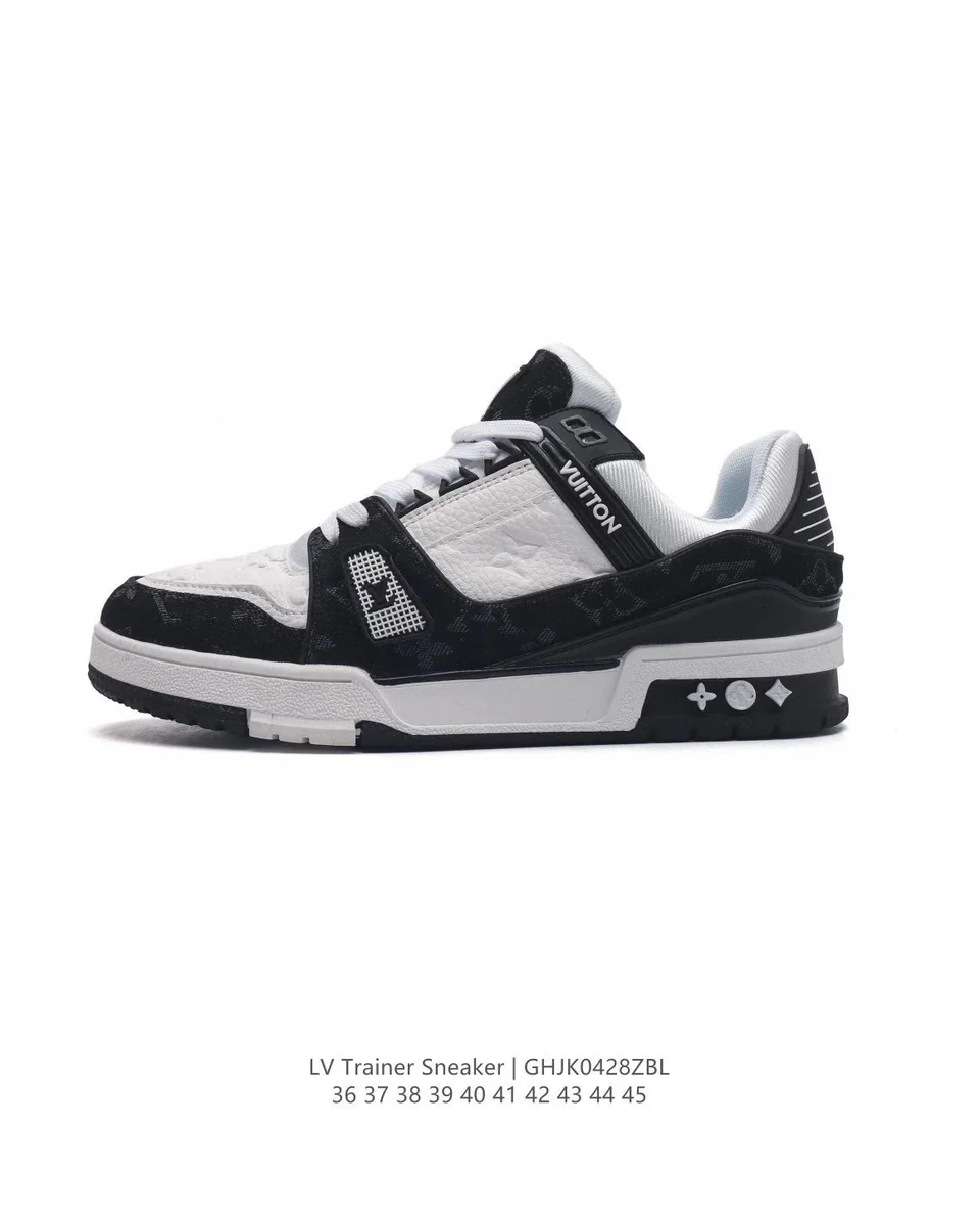 Louis Vuitton LV Trainer Sneaker Black/White