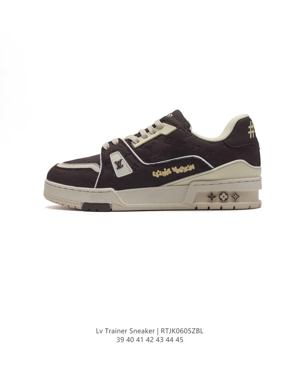 Louis Vuitton LV Trainer Sneaker Chocolate Brown