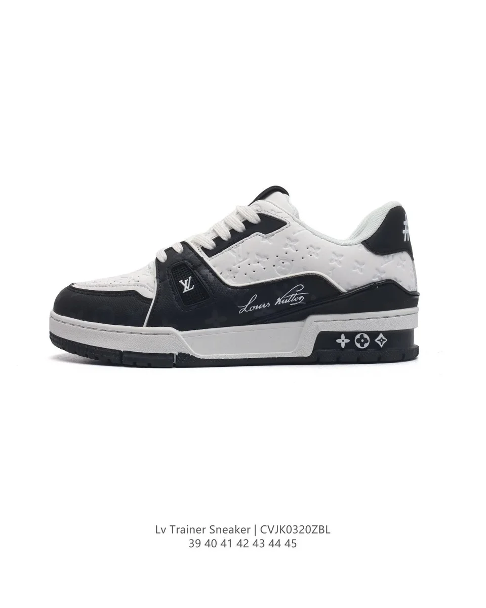Louis Vuitton LV Trainer Sneaker Black/White