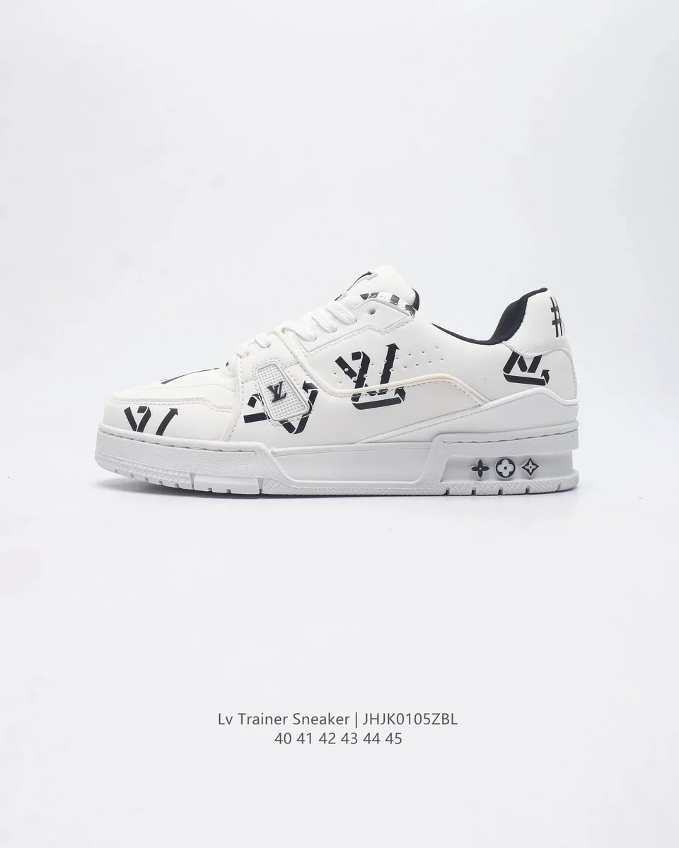 Louis Vuitton LV Trainer White/Black Sneakers